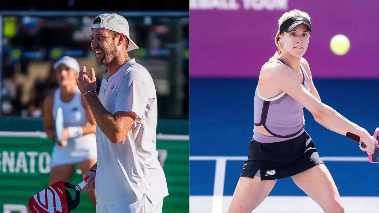 Tennis Pros Jack Sock-Eugenie Bouchard Team Up For PPA Tour Masters In California