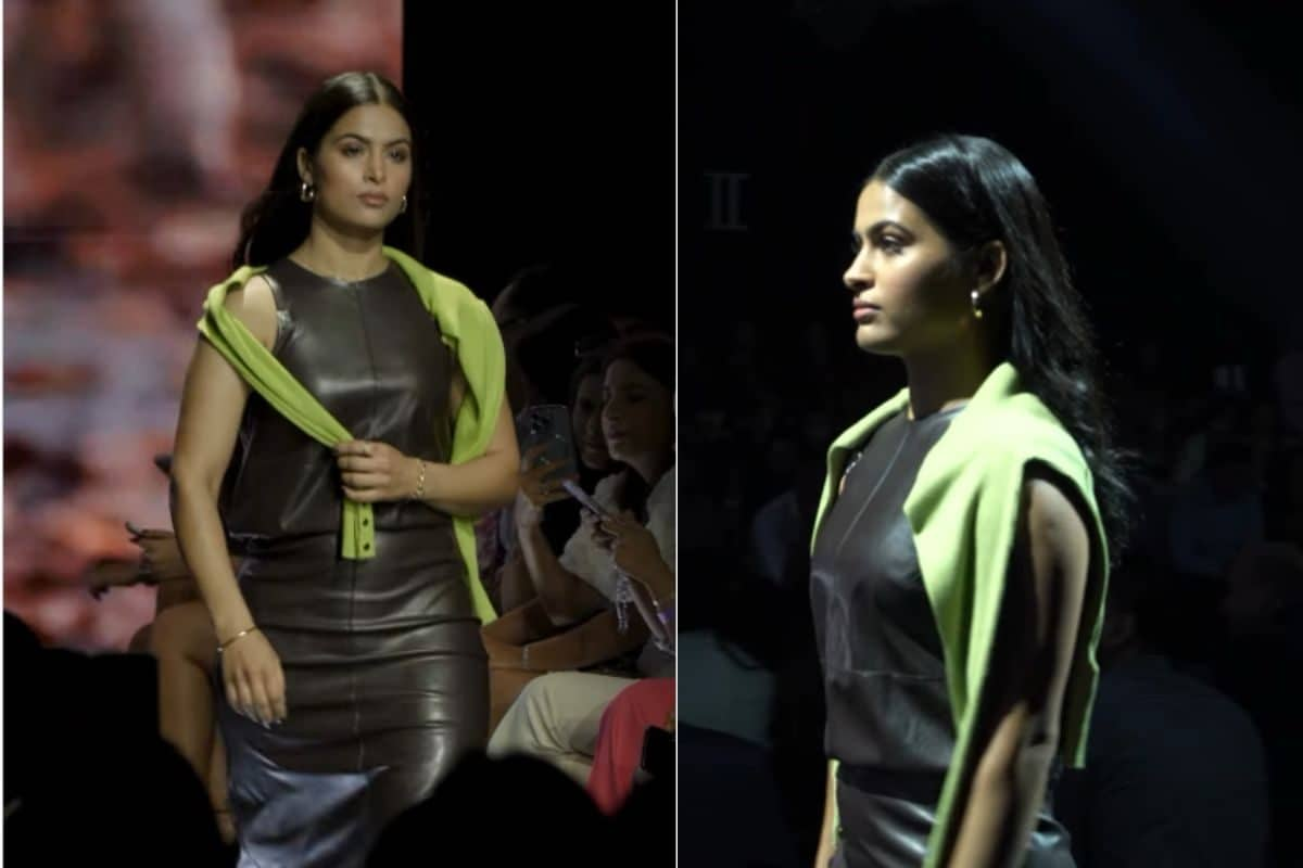 'Locked, Loaded and Runway- ready': Manu Bhaker Walks the Ramp at Lakme Fashion Week