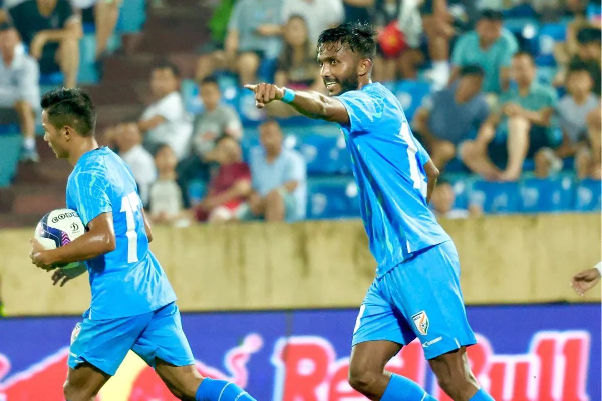 India and Vietnam Share Spoils in 1-1 Stalemate as Farukh Choudhary Nets