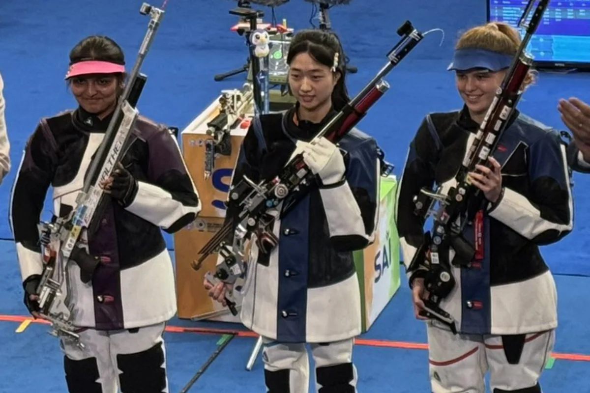 Sonam Maskar Wins 10m Air Rifle Silver at ISSF World Cup Final