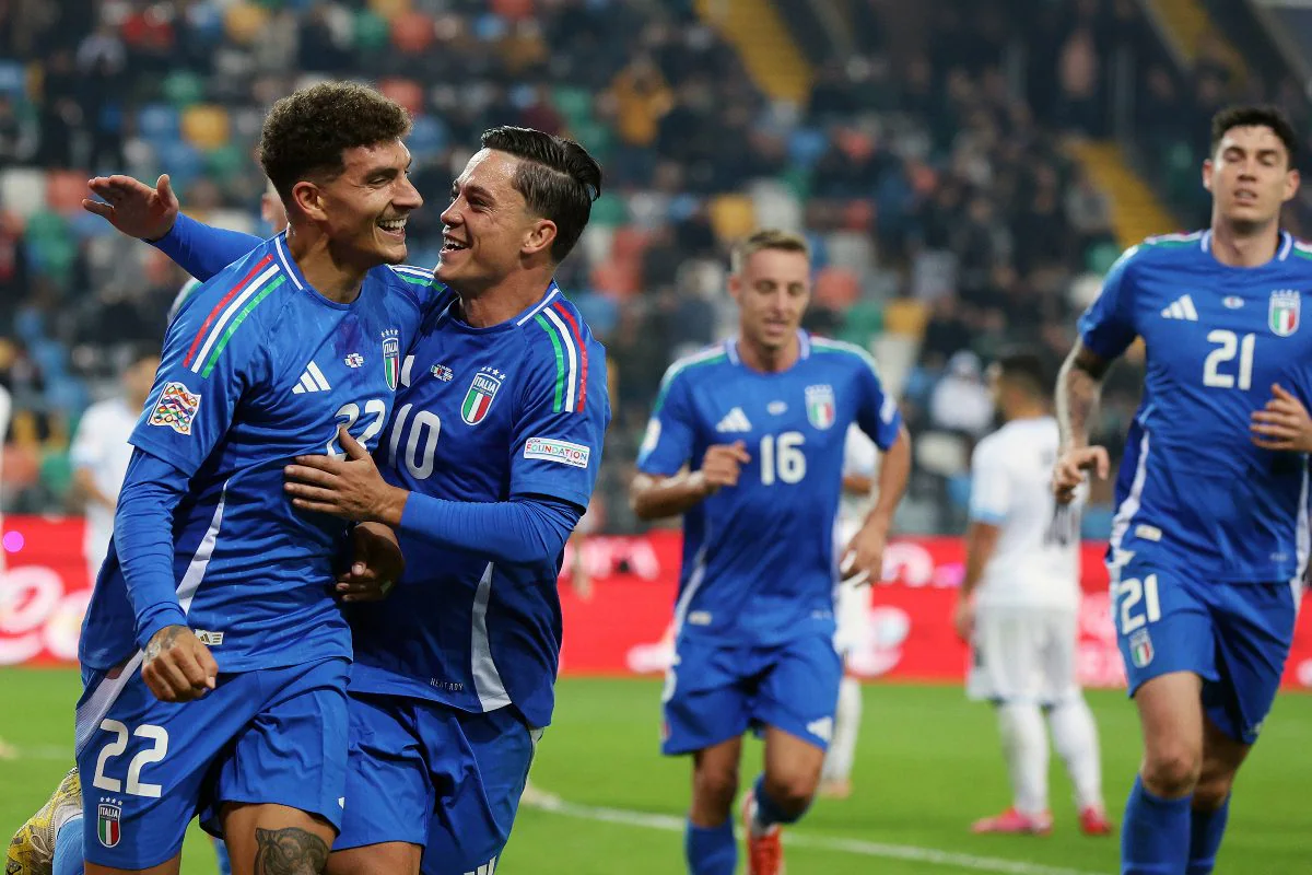 Nations League: Italy Beat Israel 4-1 Amid High Security