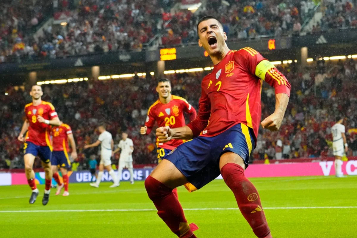 Spain Crush Serbia 3-0 To Book Place In UEFA Nations League Quarter-finals