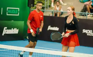 Vishal Masand, Sarah Burr Vs Xiao Yi Wang-Beckvall And Naveen Beasley In Quarter-Final : Masand-Burr Pair Pip Beckvall-Beasley To Enter Semi-Final Of PWR DUPR India Masters