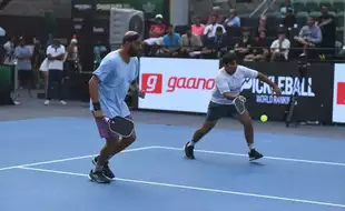 Dhiren Patel, Vishal Masand vs Sahil Kukreja and Purav Raja In Men's 35+ Doubles Final:  Kukreja-Raja Crowned Champions at PWR DUPR India Masters