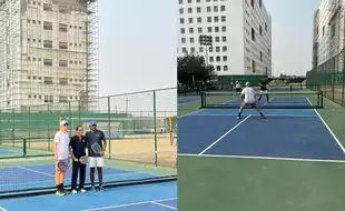 Armaan Bhatia Continues Winning Streak, Beats Dusty Boyer 11-6 In Bennett University Exhibition  Match