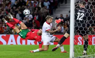 WATCH: SENSATIONAL Cristiano Ronaldo Stuns Crowd With Age-defying Bicycle Kick Against Poland