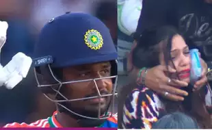 India Vs South Africa: Sanju Samson Six Hits Fan On Face; Star Batter Wins Hearts With Immediate Reaction- WATCH