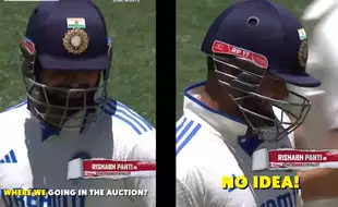 Rishabh Pant Gives 2-Word Response To Nathan Lyon On His IPL Future Before Mega Auction - Watch