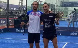 Mohit Mohit &amp; Marc Bernils Garcia vs Hami Golestan And Arya Roghani Quarter-Final : Iran's Hami-Arya Defeat Mohit-Marc To Qualify For Semi-Final Of FIP Promotion India Padel Open