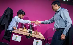 Vishwanathan Anand's HEARTWARMING First Reaction After Protege D Gukesh Crowned Youngest World Champion Goes VIRAL