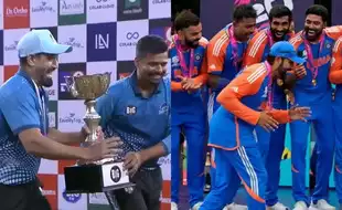 Irfan Pathan Recreates Rohit Sharma's Iconic T20 World Cup Walk After Winning Big Cricket League: Watch