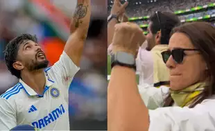 WATCH: Neha Dhupia, Angad Bedi Cheer On From MCG Sidelines As Nitish Kumar Reddy Slams Maiden Century