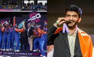 T20 World Cup Win To D Gukesh's Historic World Title: Five Biggest Moments Of Indian Sports In 2024